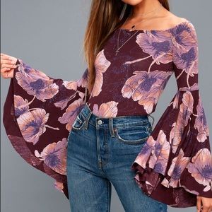 Free People Birds of Paradise top